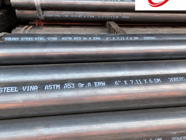 ỐNG HÀN THÉP ĐEN ф168-DN150-6''