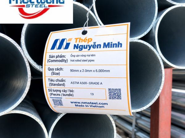 Ống hàn thép đen ф90-DN80-3''